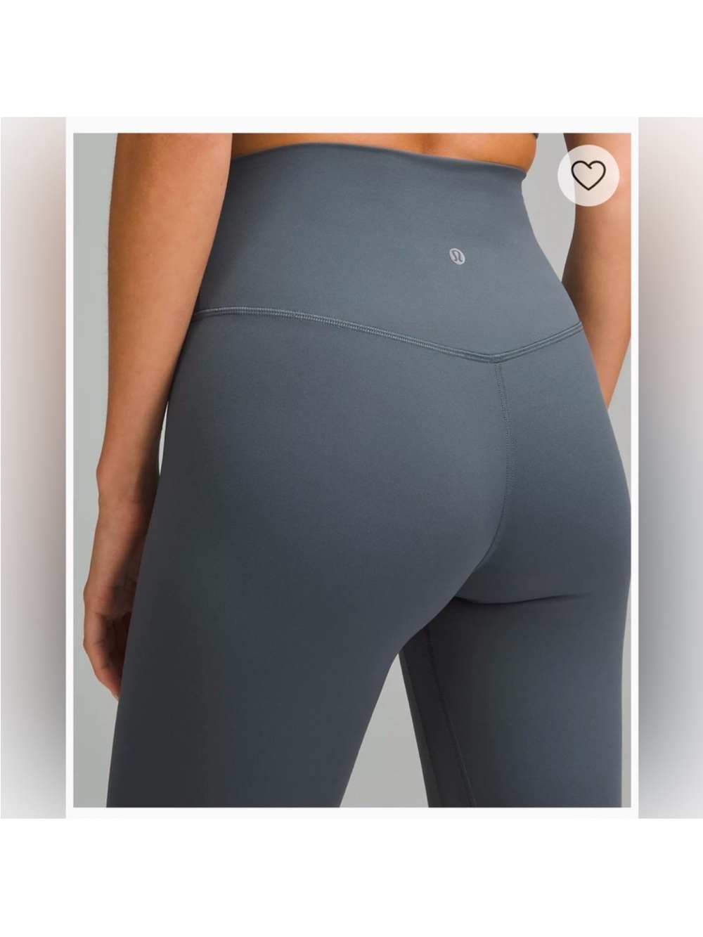 lululemon athletica High-Rise align Gray Leggings - Women's size 12